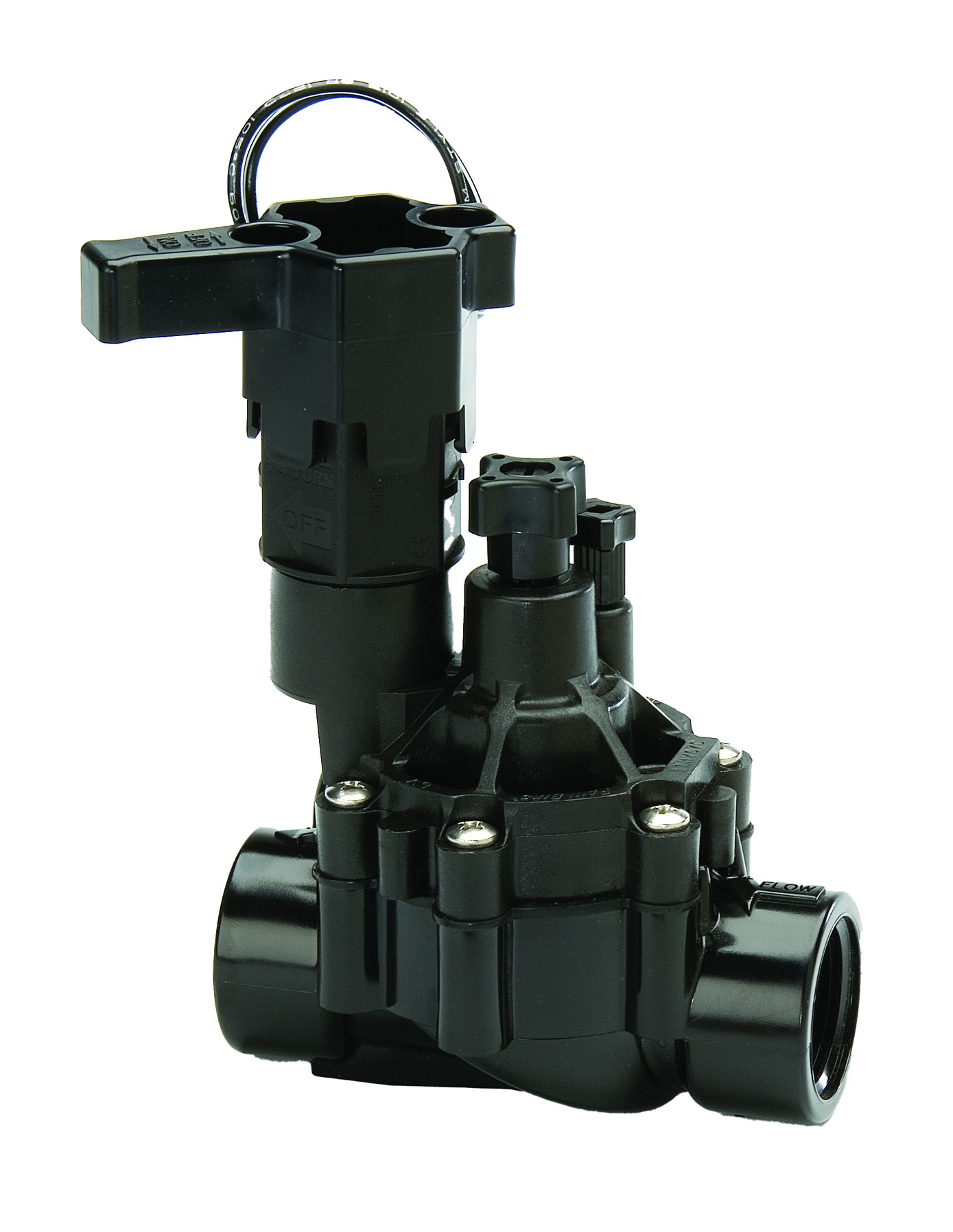 1" Slip DVF Electric Valve W/ Flow Control - Irrigation