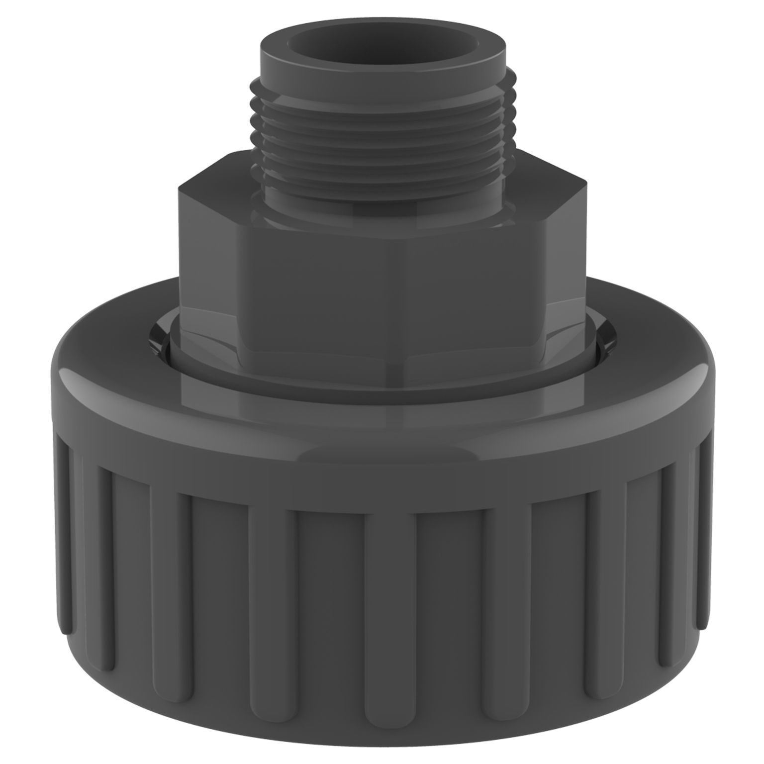 1-1/2" Manifold Cap W/ 1" MIPT - Irrigation