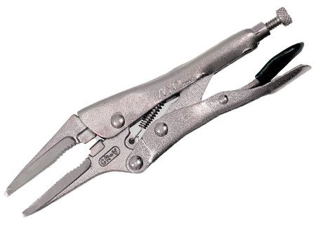 6" Locking Pliers - Long Nose - Tools & Accessories