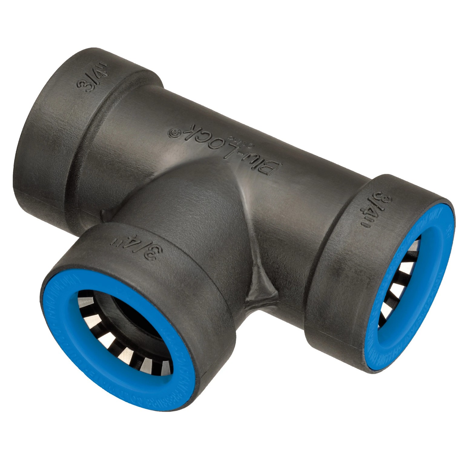 Blu-Lock 3/4" Bl Tee - Fittings