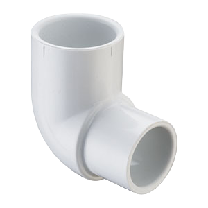 3/4" X 1/2" SS 90 Elbow Sch 40 - Fittings