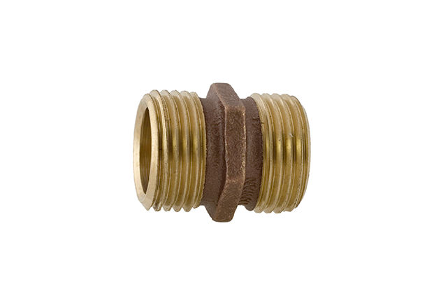 3/4" MHT X 3/4" MHT Brass Hose Adapter - Irrigation