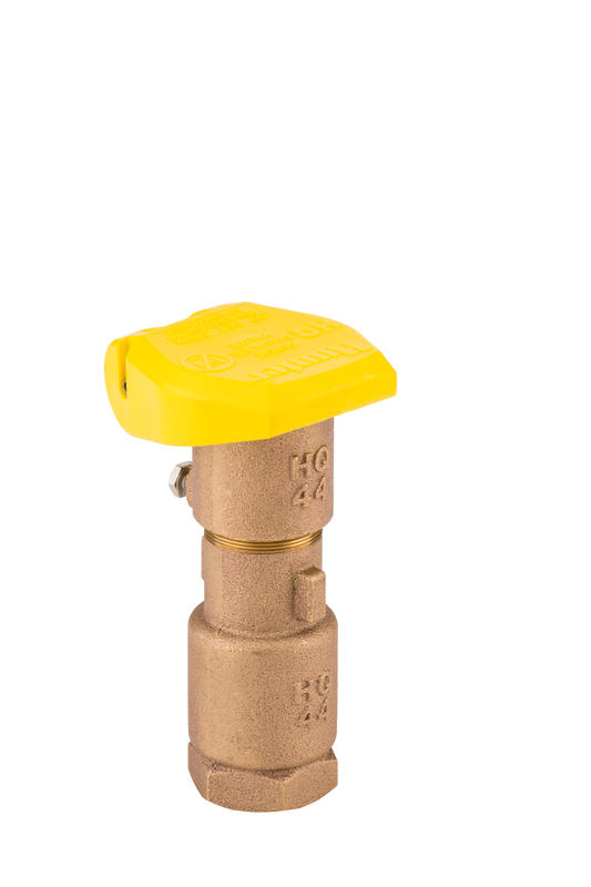 1" Hunter Quick Coupler W/ Yellow Lid - Irrigation