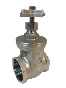 Stainless Steel Gate Valve Cross Top - 304 SS - Commercial Irrigation