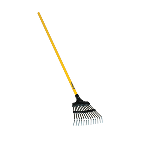 8" Pro-Flex Shrub Rake - Aluminum Handle - Tools & Accessories