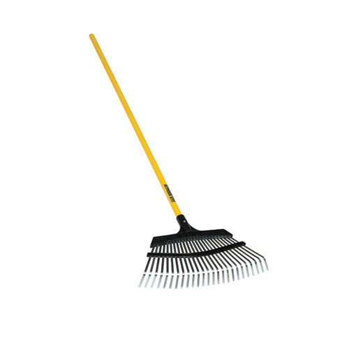 18" Pro-Flex Leaf Rake - Aluminum Handle - Tools & Accessories