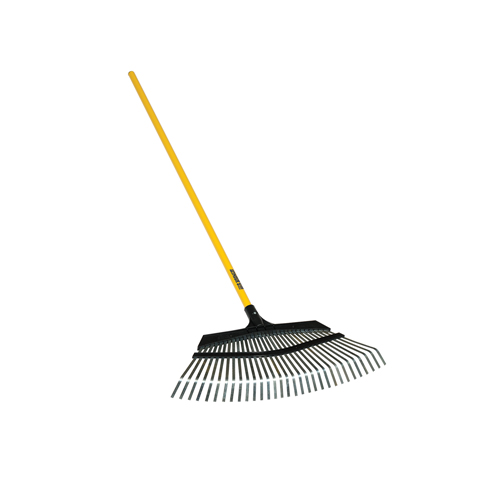 24" Pro-Flex Leaf Rake - Aluminum Handle - Tools & Accessories