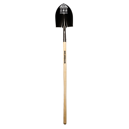 Smart-Buy Round Shovel - Wood Handle - Tools & Accessories