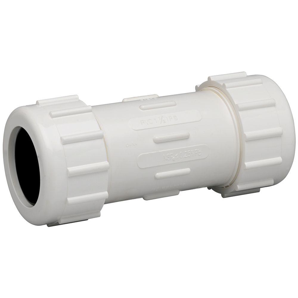 PVC Compression Coupler - Irrigation